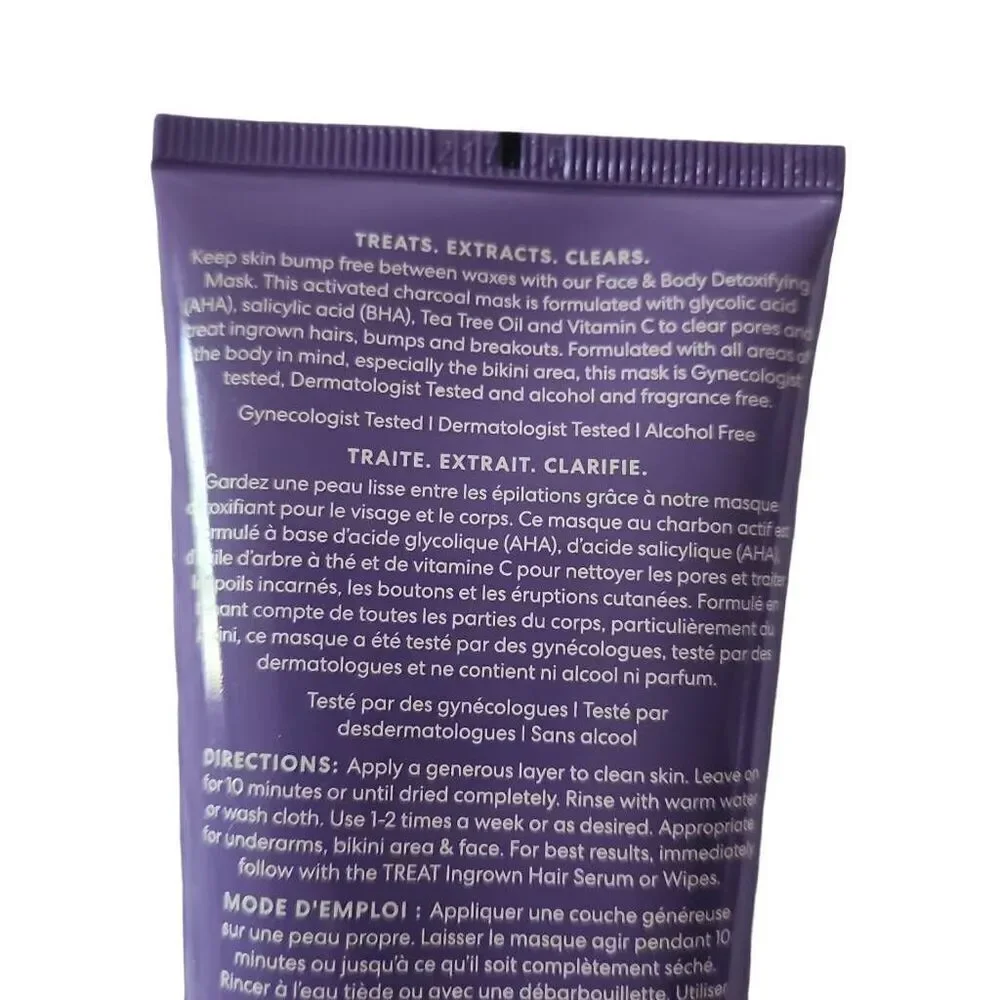 EWC Treat Face & Body Detoxifying Mask Activated Charcoal Treatment